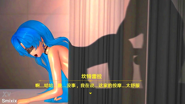 Wuthering Waves Cantarella Hentai Doggystyle Sex Ntr Big Boobs Mmd 3D Blue Hair (CLIP)