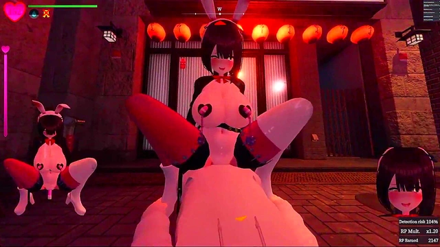 [Hentai Game][3D]Secrets of Exposure,Reverse Bunny Girl Seduction