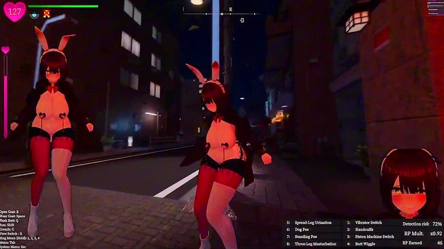 [Hentai Game][3D]Secrets of Exposure,Reverse Bunny Girl Seduction