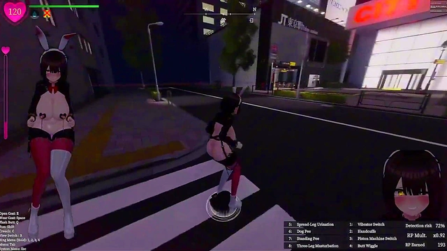 [Hentai Game][3D]Secrets of Exposure,Reverse Bunny Girl Seduction