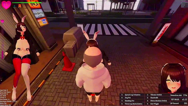 [Hentai Game][3D]Secrets of Exposure,Reverse Bunny Girl Seduction