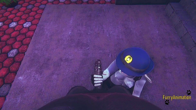 Zootropia Hentai Furry 3D - Judy Hopps Handjob POV - Japanese Asian Manga anime game