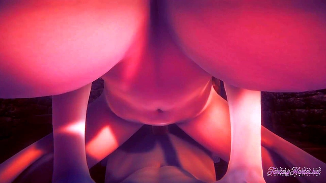 Genshin Impact Hentai 3D - POV Mona Boobjob and Cowgirl - Anime manga japanese Cartoon