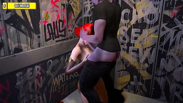 Hentai 3D ( ep106) - Fuck the boss in front of husban