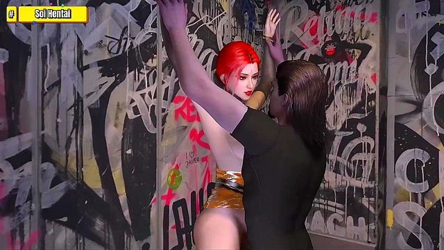 Hentai 3D ( ep106) - Fuck the boss in front of husban