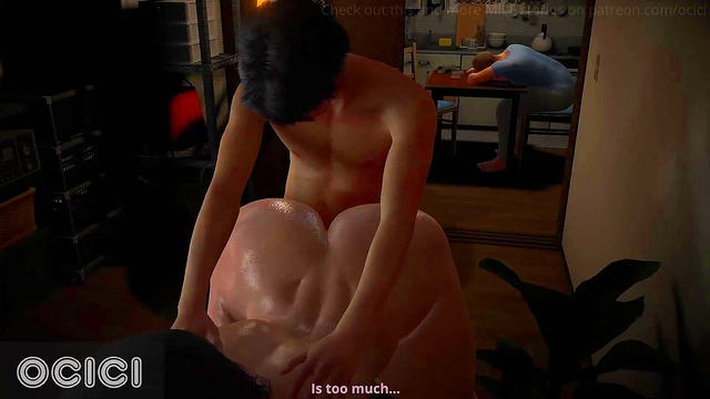 Next Door (VAM) - Sofa Sex From Behind - 3D Porn - OCICI