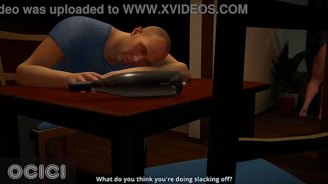 Next Door (VAM) - Sofa Sex From Behind - 3D Porn - OCICI