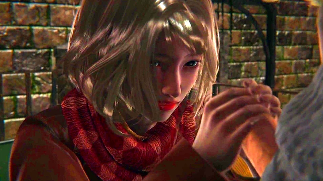 Hentai Resident evil 4 remake Ashley l 3d animation