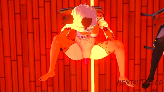 Furry Yiff Hentai 3D- Orgy Furry 4 Furry Girls with Dildos squirting