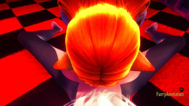 Furry Yiff Hentai POV Blowjob and Fucked Cat x Leopard - 3D Manga anime cartoon japanese