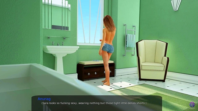 Horny Stepsister Sneaks Into Bathroom Sucks Me Off - 3D Hentai Animated Porn - Milfy City