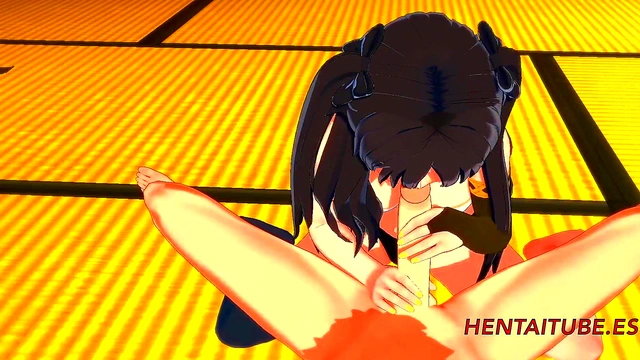 Fate Stay FGO Fate Grand Order Hentai 3D - Ishtar Handjob Blowjob Cum Mouth