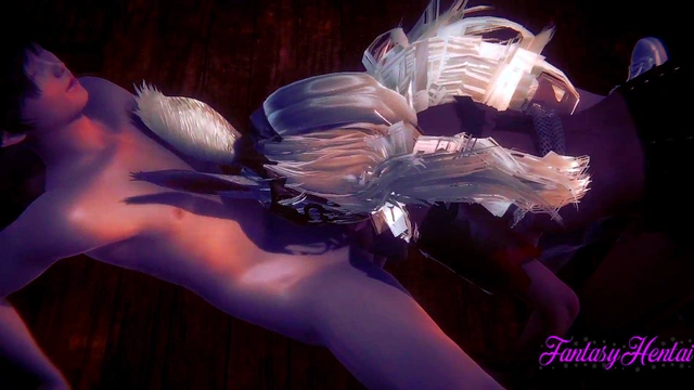 Final Fantasy XIV Hentai 3D - Fran Having blowjob and fucked with cum in her mouth and