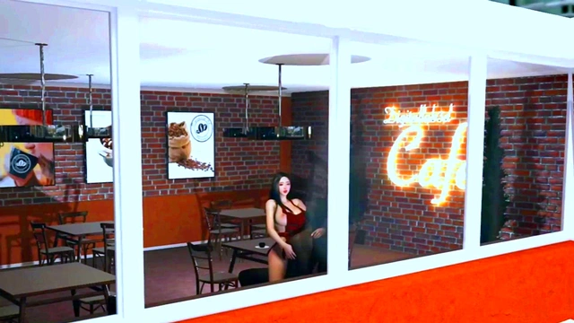 Beauty waitress and BBC guest - Hentai 3D V105