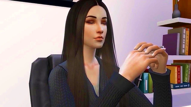 Passionate Office Sex 3D Hentai ( Simlish Dzire Episode 11 )