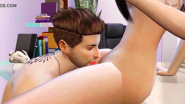 Passionate Office Sex 3D Hentai ( Simlish Dzire Episode 11 )