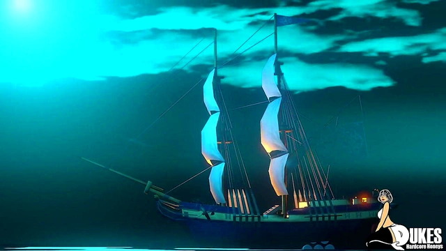 A ship captain and his Big Booty vampire wife make love on their current voyage