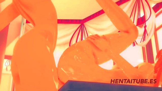 Art Online Hentai 3D - Kirito Fucks Asuna on a Table - Animation Porn