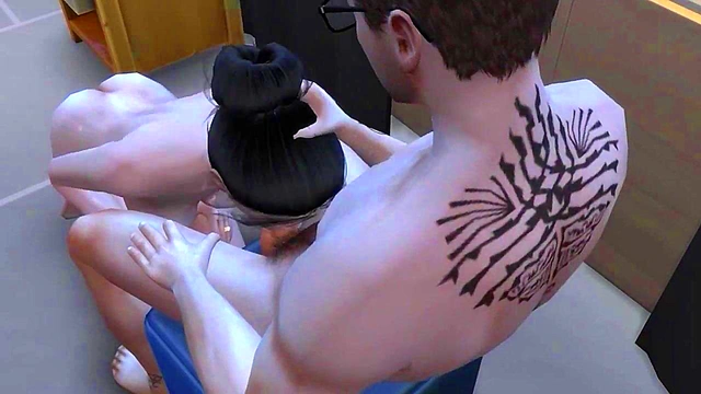 After Party Sex in Utility Room 3D Hentai