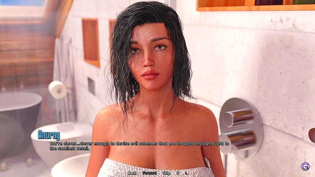 Horny Stepbro Accidently Walks Into His Busty Step Sister in the Shower - 3D Hentai