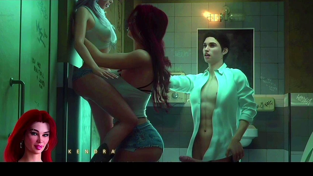 Threesome With My Step Aunt and Stepsister's Friend - 3D Hentai Animated Porn - APOCALUST