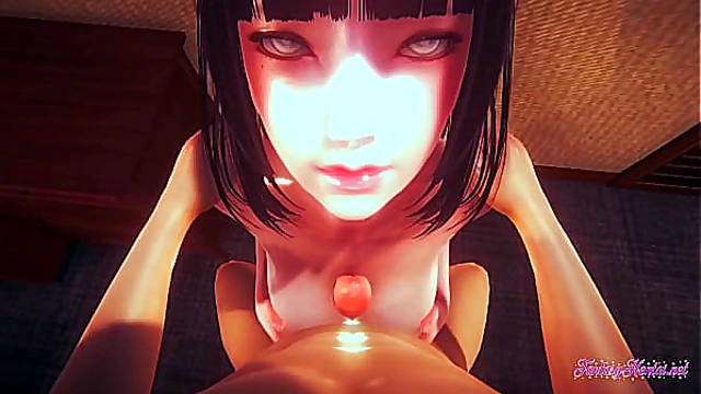 Naruto Hentai 3D - Hinata Titjob'Blowjob Fucked by a big Dick