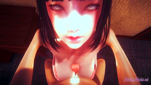 Naruto Hentai 3D - Hinata Titjob'Blowjob Fucked by a big Dick