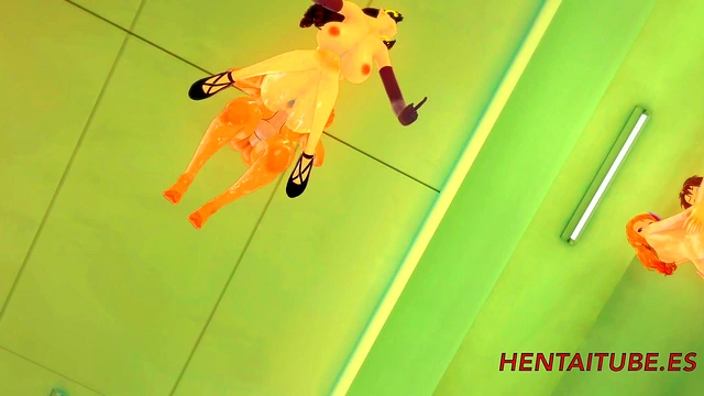 One Piece Hentai 3D - Boa Hancock is Fucked by Zoro Roronoa and Nami is Fucked by Luffy -