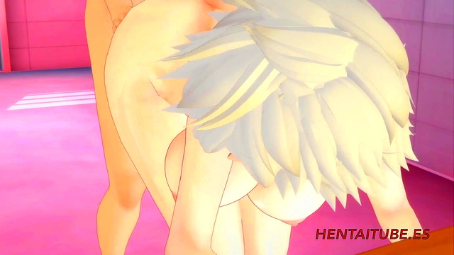 Boku No Hero Hentai 3D - Bakugou Katsuki Fucks Mitsuki [Bakugou's StepMom] with creampie