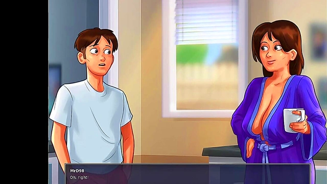 Summertime Saga 12 Developed By Kompas Productions - Super Busty Stepmom Wants To Get