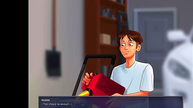 Summertime Saga 12 Developed By Kompas Productions - Super Busty Stepmom Wants To Get