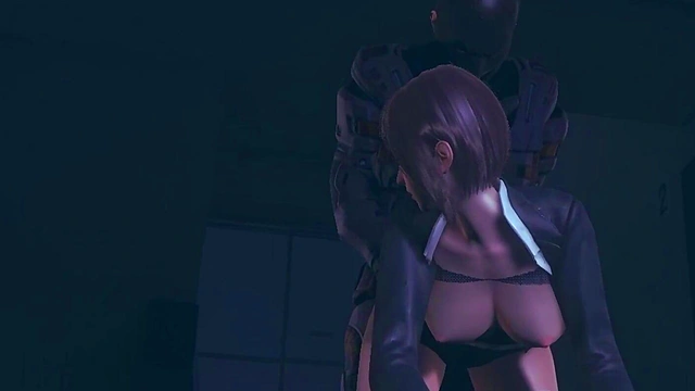 Batman and the office lady - Hentai 3D Uncensored English sub 04302