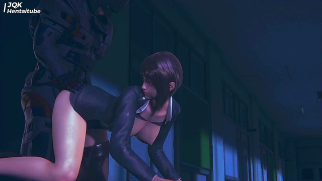 Batman and the office lady - Hentai 3D Uncensored English sub 04302