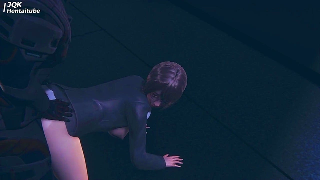 Batman and the office lady - Hentai 3D Uncensored English sub 04302