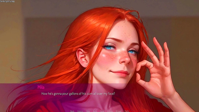 Amateur Horny Wife Seduced Her Husband and Creampied - 3D Hentai Animated Porn - Mila Ai