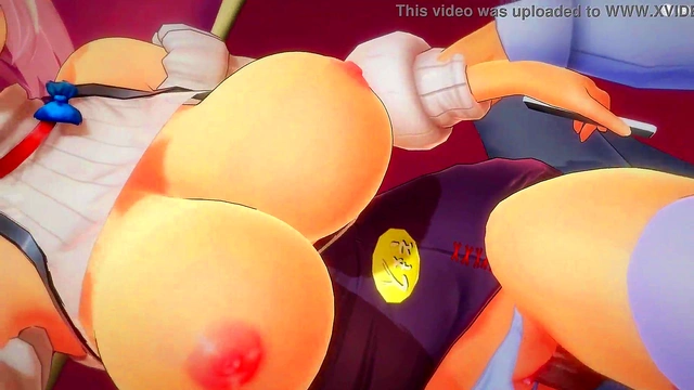 Calls from Husband [3D Hentai'4K'60FPS'Uncensored]