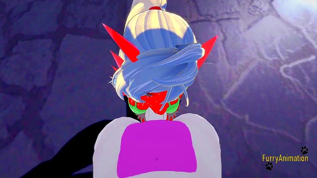 Pokemon Hentai Furry Yiff 3D - POV Blaziken x Mewtwo blowjob and fucked