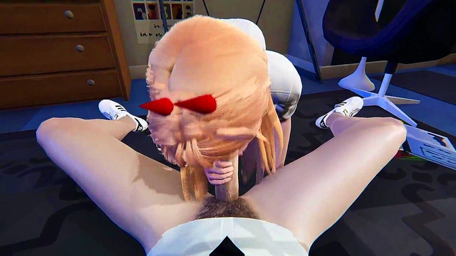 Power fucks Denji l Anime Chainsaw Man l 3d animation Hentai