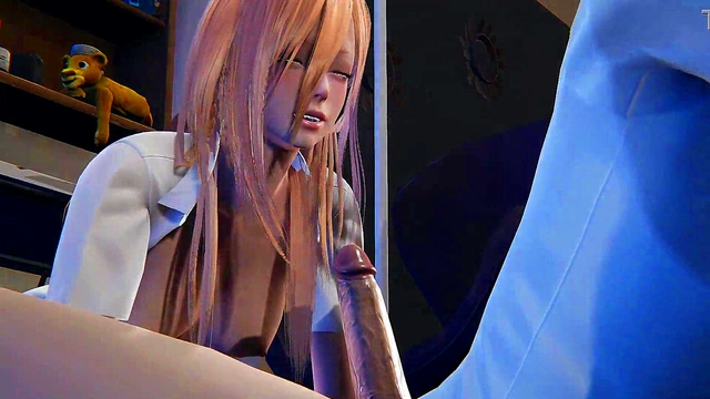 Power fucks Denji l Anime Chainsaw Man l 3d animation Hentai