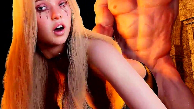 3D Porn Blonde Teen fucking anal sex Teaser