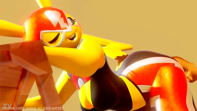 Pikachu Libre Getting Fucked Doggystyle (Multiple Angles)