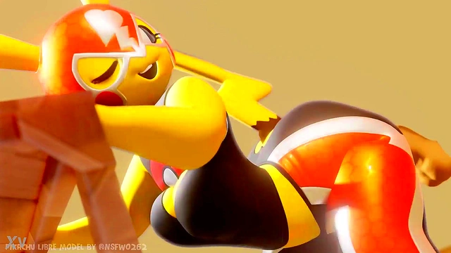Pikachu Libre Getting Fucked Doggystyle (Multiple Angles)