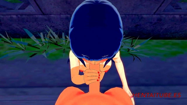 Naruto Boku No Hero Hentai 3D - Todoroki Hinata in the street