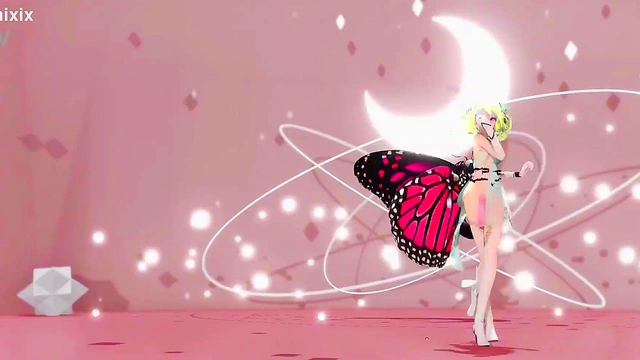 Miku Insect Hentai Dance Undress Creampie Mmd 3D Blonde Hair (CLIP)