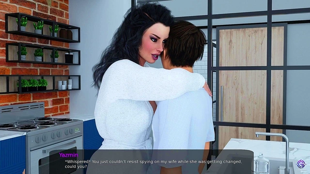 Hot MILF Caught Me Spying On My Step Aunt - 3D Hentai Animated Porn - Milfy City