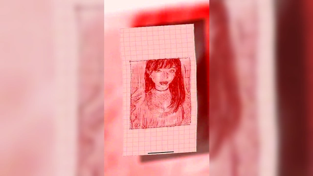 Drawing Beautiful Asian MILF with Hachura at Sketchbook i OS