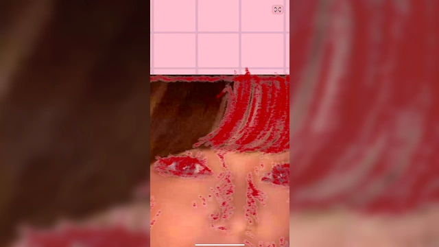 Drawing Beautiful Asian MILF with Hachura at Sketchbook i OS