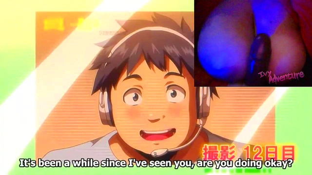 Big Tits Goth MILF Watching Hentai - Imaria Episode 3 - Hentai with Ivy Adventure