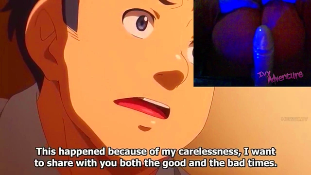 Big Tits Goth MILF Watching Hentai - Imaria Episode 3 - Hentai with Ivy Adventure