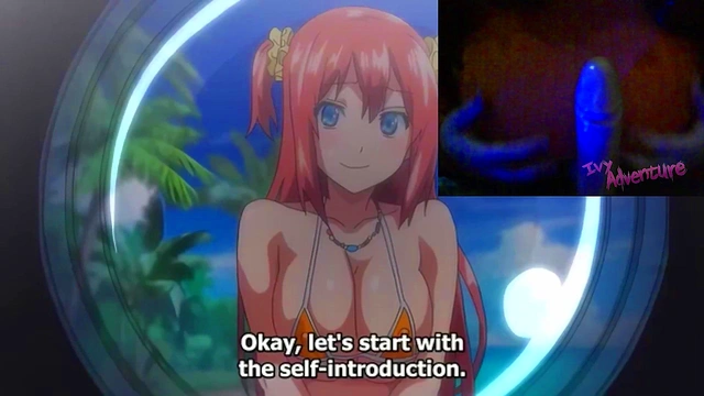 Big Tits Goth MILF Watching Hentai - Imaria Episode 3 - Hentai with Ivy Adventure